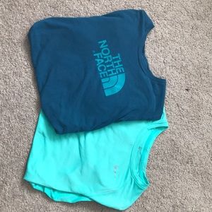 Women’s size small shirts Nike The North Face